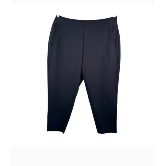Athleta Pants - Athleta endless high rise Black Ankle & Cropped Pants Size 18 officecore